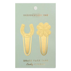 Designworks Ink İkili Metal Kitap Ayracı Seti Lucky Charms