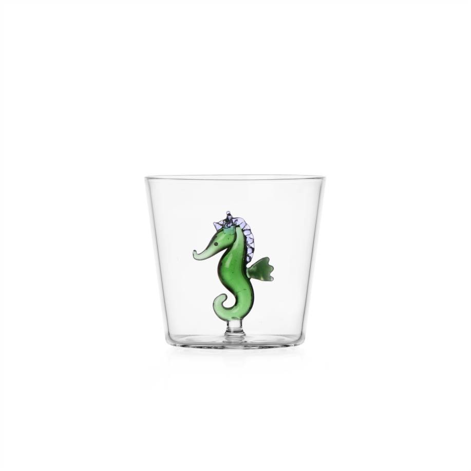 09354201 2 MARINE GARDEN 2 PCS Tumblers Seahorse Green 600x600