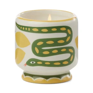Paddywax Adopo Seramik Kutulu Mum Yılan Wild Lemongrass