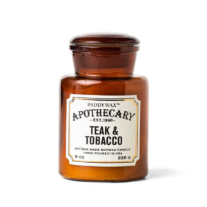 Paddywax Apothecary Cam Mum Teak Tobacco