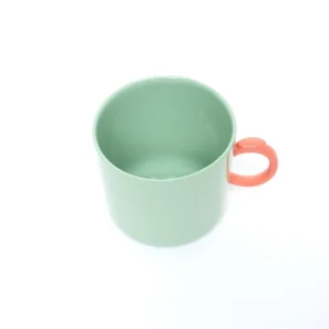 Crescent - Gran Lungo - Mint - Roseate Kulplu Porselen Bardak