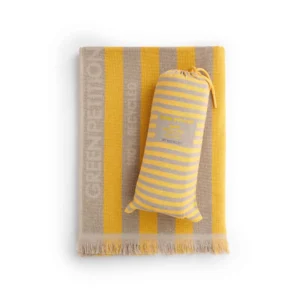 Maris Amber Beach Towel Timeless Stripes Sustainable Comfort Eco Conscious Luxury 300x300
