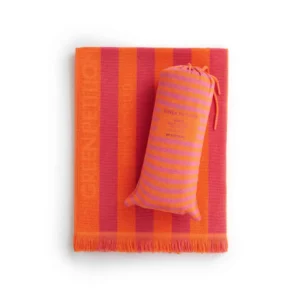 Maris Ruby Beach Towel Timeless Stripes Sustainable Comfort Iconic Eco Friendly 300x300