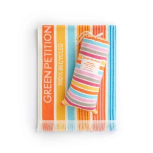 Ocean Amazon Toucan Eco Friendly Beach Towel Recycled Cotton Plastic Portable 100x180 1 300x300