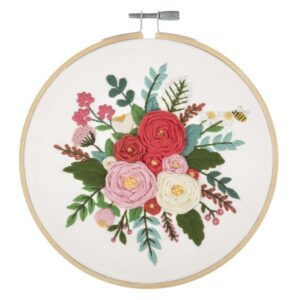 Trimits Embroidery Hoop Kit Rose 3 16812 P 300x300