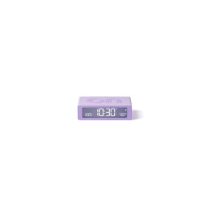 Lexon Flip Mini Şarj Edilebilir Alarm Saat Lila