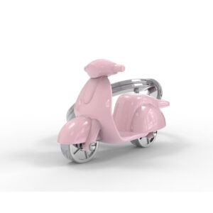 Metalmorphose Scooter Anahtarlık Pembe