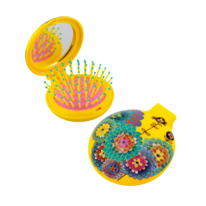 2 In 1 Hairbrush And Mirror Lady Retro Adults 10 300x300