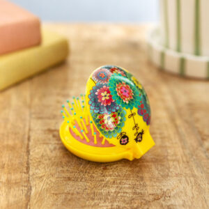 2 In 1 Hairbrush And Mirror Lady Retro Adults 11 300x300