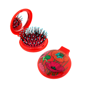 2 In 1 Hairbrush And Mirror Lady Retro Adults 4 300x300