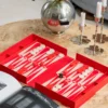 Printworks Art Of Games Backgammon Red Mood 1 100x100