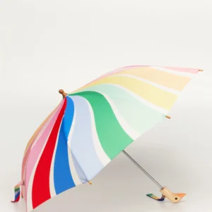 Duckling Umbrella Meri Meri Rainbow Stripes Portrait Original Duckhead 2 300x300