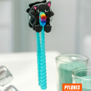 Pylones Dis Fircasi Tutucu Siyah Kedi 1 300x300