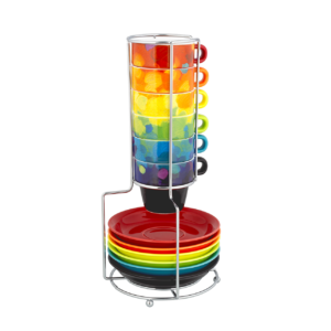 Stack Of Cups Espresso Cafe Des Artistes 4 300x300