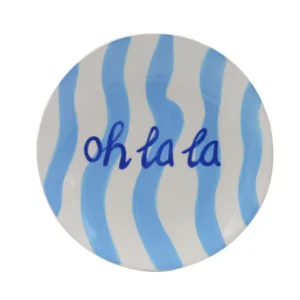 Que Rico - Diego El Boyaması Tatlı Tabağı Oh La La