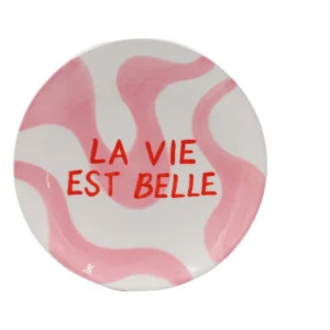 Que Rico - Diego El Boyaması Tatlı Tabağı La Vie Est Belle