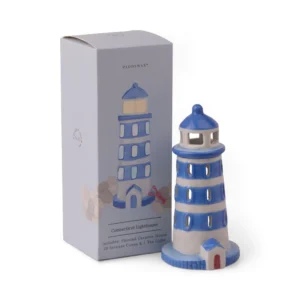 PADDYWAX  No. 07 Lighthouse - Tütsü ve Tea Light Mumluk (Tealight ve 20'li Konik Tütsü Hediyeli)