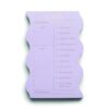 Wavy Gundelik Notluk 15x10 Cm Wavy Daily Notepad Lilac Tasarim Defterkalem Designworks Ink 10939 23 B 100x100