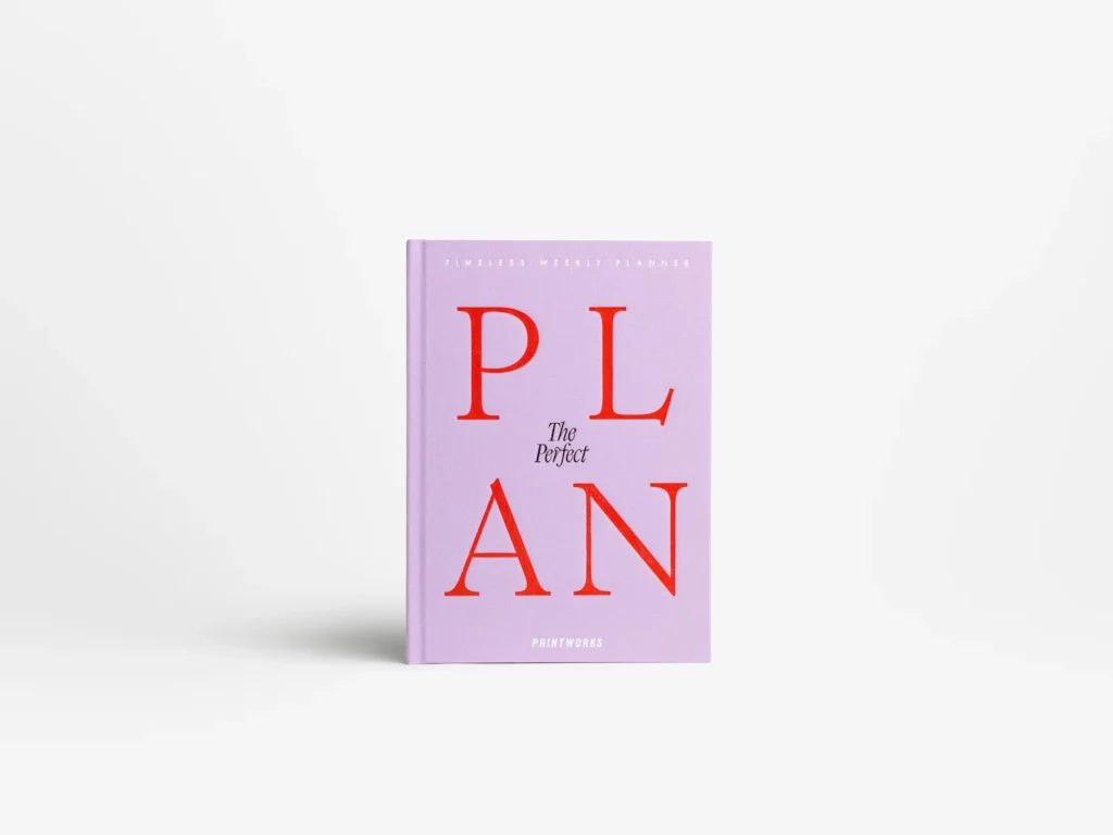 Printworks Haftalık Planlayıcı Mor-The Perfet Plan