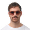 Firenze Unisex Güneş Gözlüğü Sahara Havana / Lens: Kahverengi Gradyan