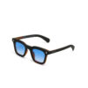 Firenze Unisex Güneş GözlüğüSiyah Havana / Lens : Mavi