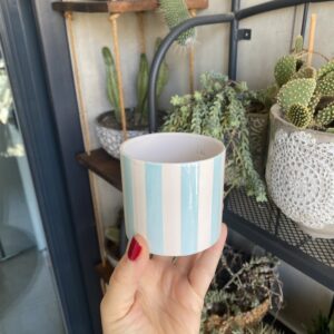 Blue Striped Mug