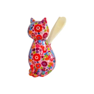 Caramel Pembe Kedi Kaşıklık