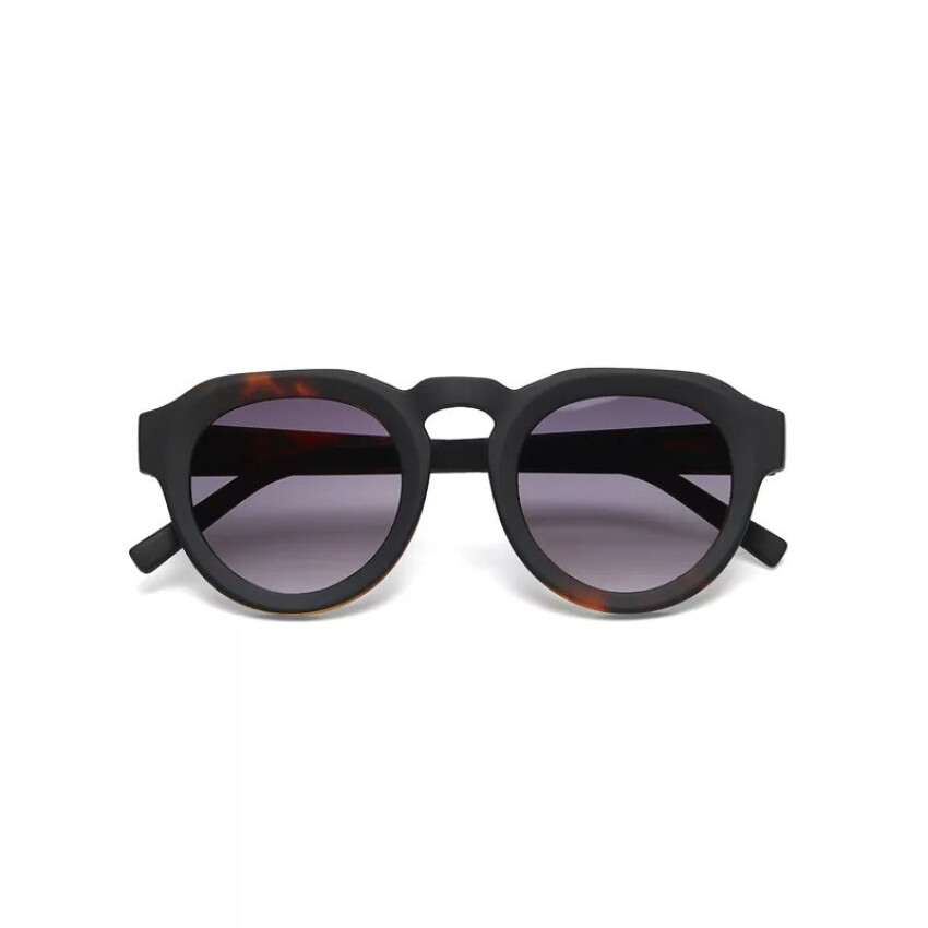 Zeno Round Unisex Siyah Havana Güneş Gözlüğü Siyah Gradyan