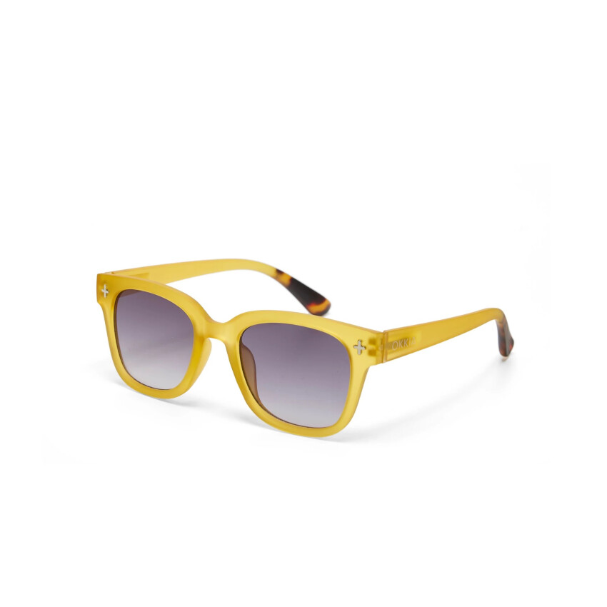 Giovanni Siyah Lens Unisex Güneş Gözlüğü Sarı