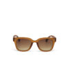 Giovanni Kahverengi Lens Unisex Güneş Gözlüğü Kahverengi