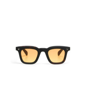 Firenze Unisex Güneş GözlüğüSiyah Havana / Lens : Sarı