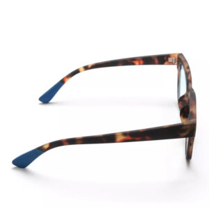 Giovanni Classic Havana & Blue Unisex Güneş Gözlüğü Mavi Lens