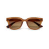 Giovanni Kahverengi Lens Unisex Güneş Gözlüğü Kahverengi