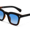 Firenze Unisex Güneş GözlüğüSiyah Havana / Lens : Mavi