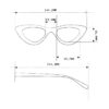 Adriana Numaralı Okuma Gözlüğü Pembe - 3.00
