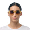 Milano Unisex Güneş Gözlüğü Sarı / Lens: Kahverengi Gradyan