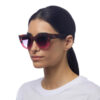 Claudia Big Cat Güneş Gözlüğü Pink Havana