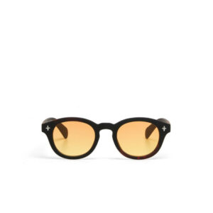 Milano Unisex Güneş GözlüğüSiyah Havana / Lens : Sarı