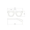 Firenze Unisex Güneş Gözlüğü Siyah Havana / Lens: Yeşil Gradyan