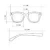 Giovanni Kahverengi Lens Unisex Güneş Gözlüğü Kahverengi