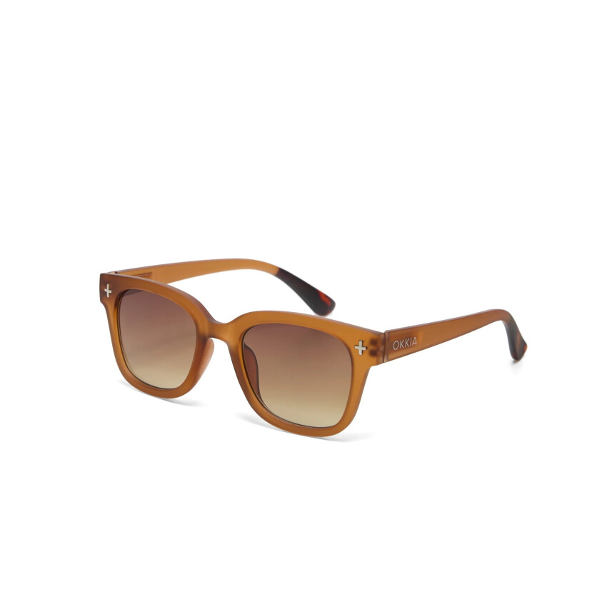 Giovanni Kahverengi Lens Unisex Güneş Gözlüğü Kahverengi