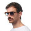 Zeno Round Unisex Güneş GözlüğüSahara Havana / Lens: Yeşil
