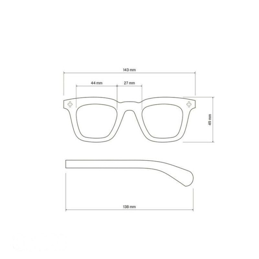 Firenze Unisex Güneş Gözlüğü Siyah Havana / Lens: Kahverengi Gradyan