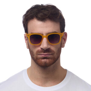 Giovanni Siyah Lens Unisex Güneş Gözlüğü Sarı