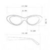 Lina Small Cat Güneş Gözlüğü Black/Rose