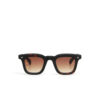 Firenze Unisex Güneş Gözlüğü Siyah Havana / Lens: Kahverengi Gradyan