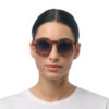 Zeno Round Unisex Güneş GözlüğüSahara Havana / Lens: Yeşil