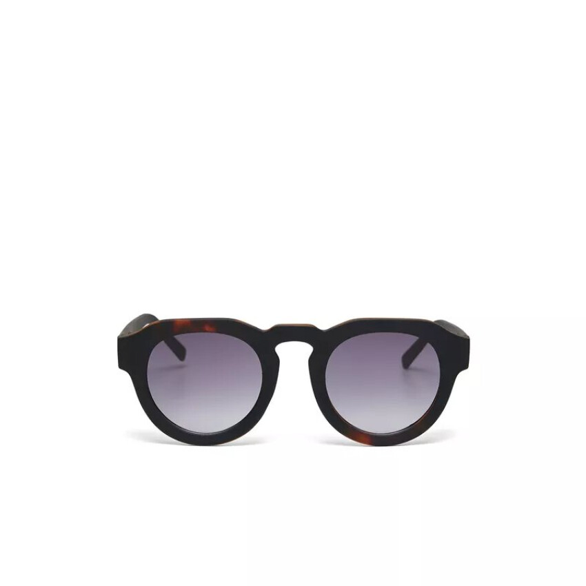 Zeno Round Unisex Siyah Havana Güneş Gözlüğü Siyah Gradyan