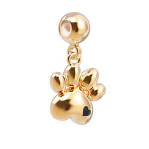 18 Ayar Altın Kaplama Charm - Pati