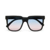 Roma Unisex Güneş Gözlüğü Siyah / Lens: Mavi/Pembe gradyan